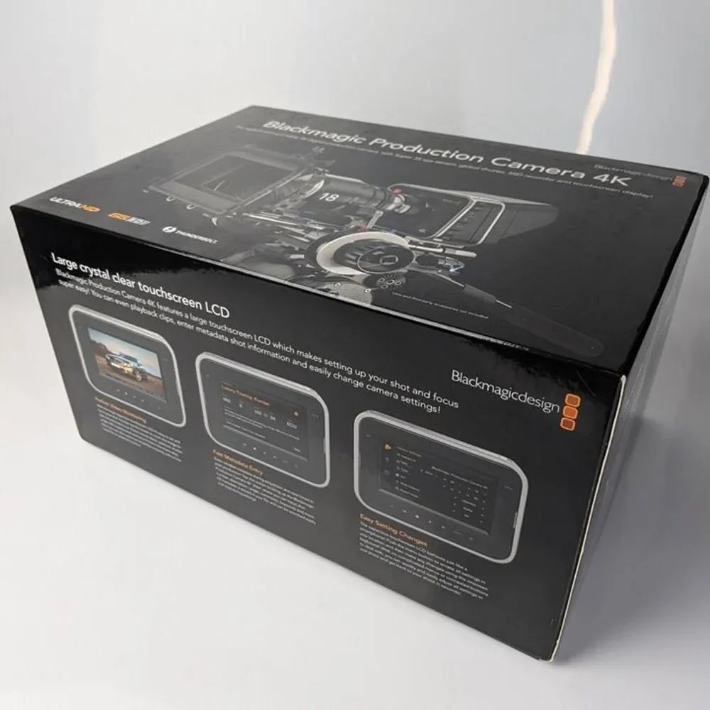 Blackmagic Production Camera 4K (BMPC4K) - Authentic and Tested - Cinema Camera